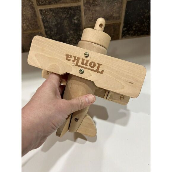 TONKA Bi-Plane Pre-Built Hard-to-Find Collectible ‼️3 Propellers Are Missing‼️ - Picture 3 of 9